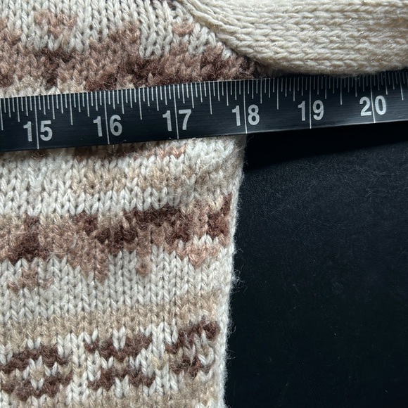 St. John’s Bay Open Cardigan Sweater Drape Collar Women’s M Festive Momcore - Picture 8 of 12